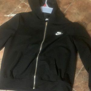 Black Nike jacket for youth girls